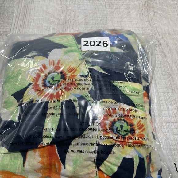 Lauren Ralph Lauren Floral Cotton Voile Dress Womens 2 Cotton Light - Picture 10 of 10